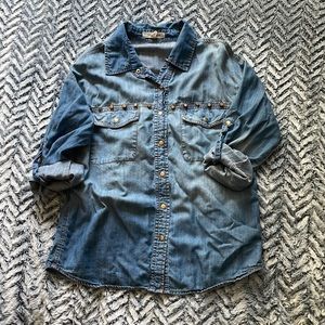 Life in Progress Denim Shirt